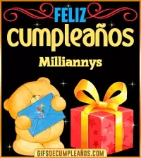 GIF Tarjetas animadas de cumpleaños Milliannys